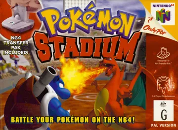 Pokemon Stadium (Europe) box cover front